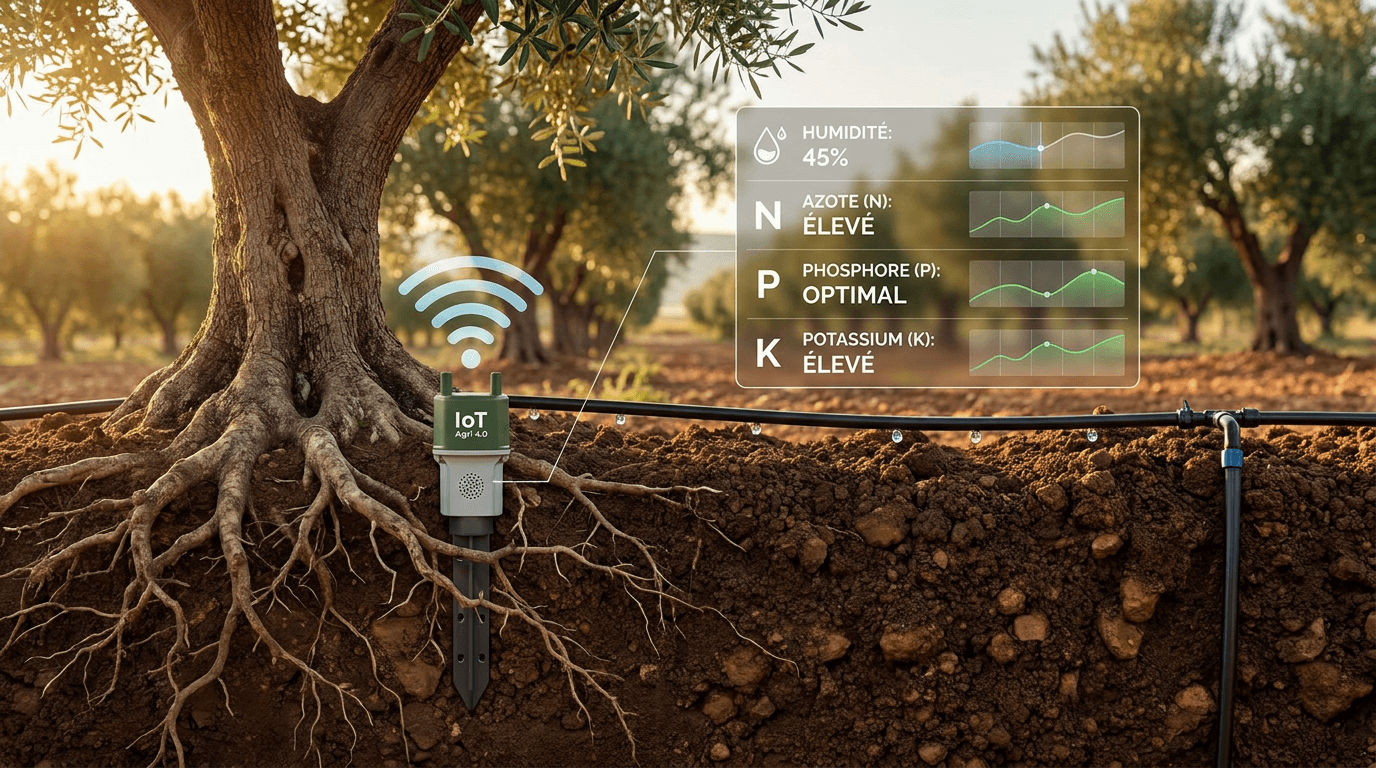Analyse Sol Données Temps Réel Maroc agri4.0