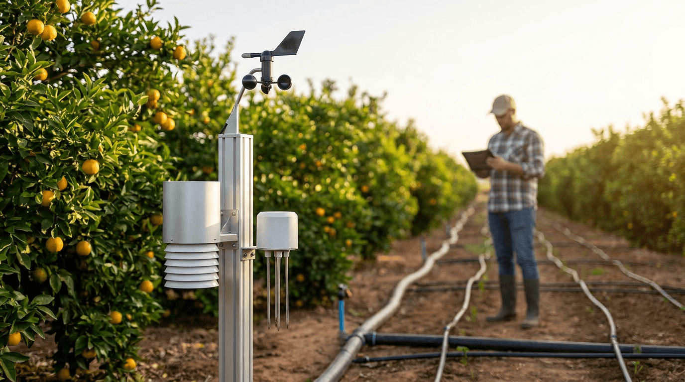 Station Météo Agricole Maroc agri4.0