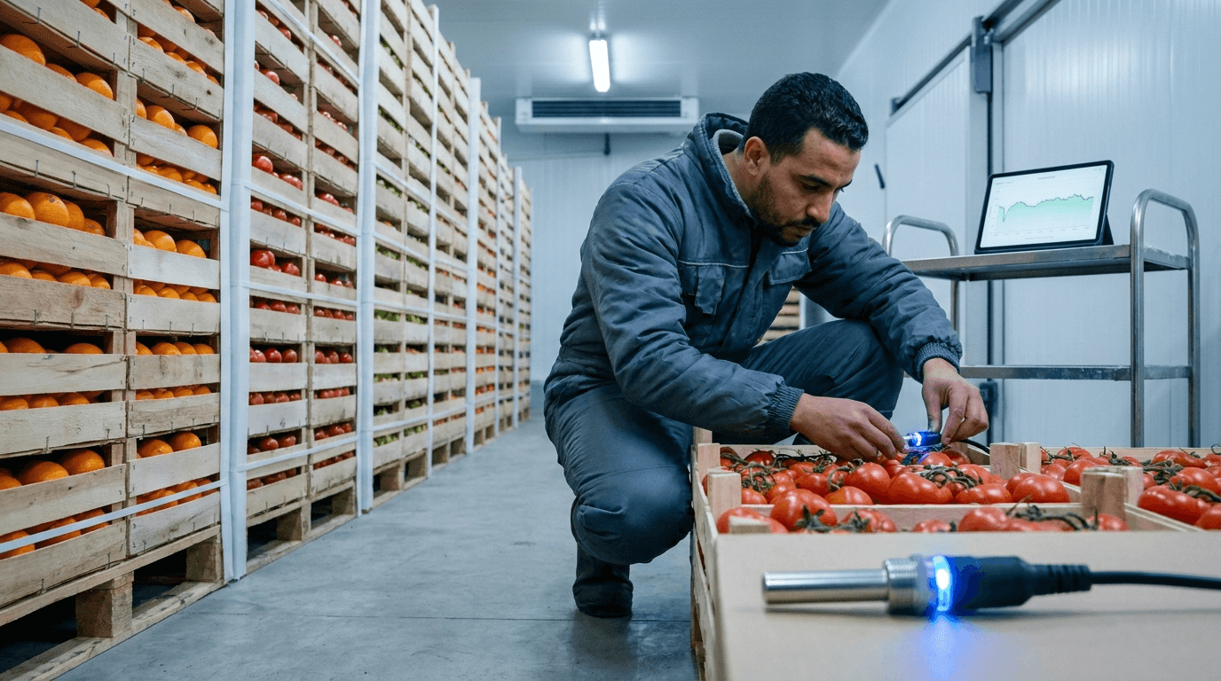Chaîne du froid intelligente Maroc agri4.0